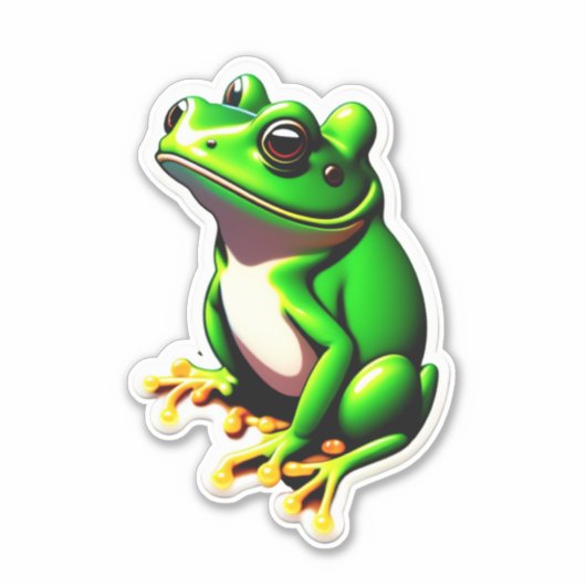Sticky Frogs Perfect voor Scrapbooking Sticker (Voorkant)