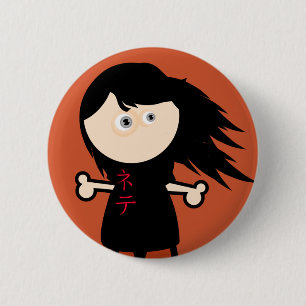 Sticky Girl #1 Ronde Button 5,7 Cm