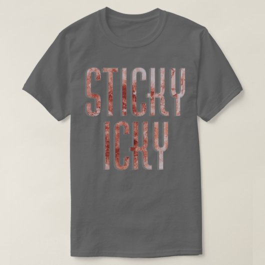 Sticky Icky T-shirt (Design voorkant)