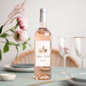 Sticky Labels Bruiloft Bohemian Wijn Etiket