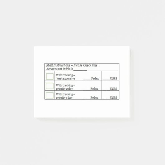 Sticky Note for Mail (Voorkant)