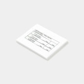 Sticky Note for Mail (Schuin)