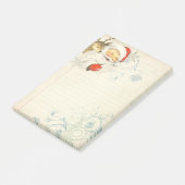Sticky Note Pad voor Santa & Reindeer Post-it (Schuin)