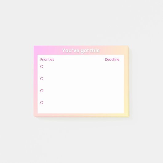 Sticky Note Planner – Prioriteiten & Deadline Lay- (Voorkant)