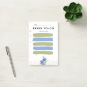 Sticky Note TASKS TO-DO Check Box Blue Orchid (Kantoor)