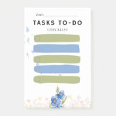 Sticky Note UIT TE VOEREN TAKEN Controleer Box Bla (Voorkant)