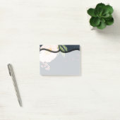 Sticky Notes Baby Roze Kosmos op Navy (Kantoor)