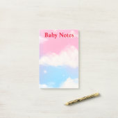 Sticky Notes Beauful-achtergrond (Op bureau)