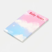 Sticky Notes Beauful-achtergrond (Schuin)