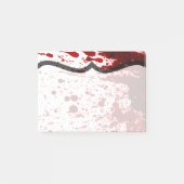 Sticky Notes Blood Splatter Vampire Gothic (Voorkant)