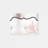 Sticky Notes Country Wood Key naar mijn hart Rusti (Voorkant)