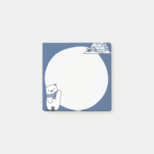 Sticky Notes Design Polar Beer Theme (Voorkant)