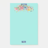 Sticky Notes (Floral Blue-Notes2)RFPMDesigns©️2024 (Voorkant)