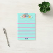 Sticky Notes (Florale Blauwe Notities)RFPMDesigns2 (Kantoor)