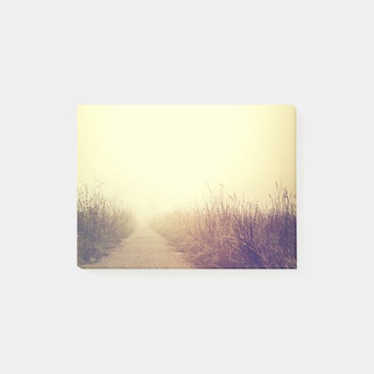Sticky Notes Sunrise Pathway Walkway Side Wal (Voorkant)