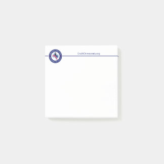 Sticky notes van het ECDP