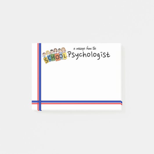 Sticky Notes van SCHOOL Psycholoog (Voorkant)