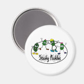 Sticky Pickle Logo Magneet (Voorkant / Achterkant)