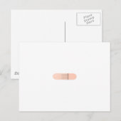 Sticky Plaster Briefkaart (Voorkant / Achterkant)
