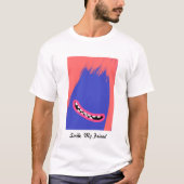 Sticky Red Monster T-shirt (Voorkant)