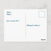 Sticky Rice Dumpling op Dragon Boat Festival Briefkaart (Achterkant)