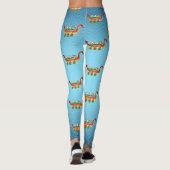 Sticky Rice Dumpling op Dragon Boat Festival Leggings (Achterkant)