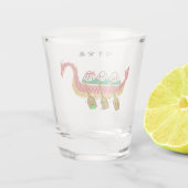 Sticky Rice Dumpling op Dragon Boat Festival Shot Glas (Achterkant)