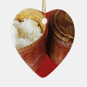 Sticky Rice [Khao Niao] Thai Lao Food Keramisch Ornament (Rechts)