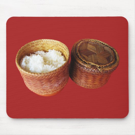 Sticky Rice [Khao Niao] Thai Lao Food Muismat (Voorkant)