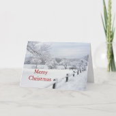 Sticky Snow 7 Christmas ~ kaart (Voorkant)