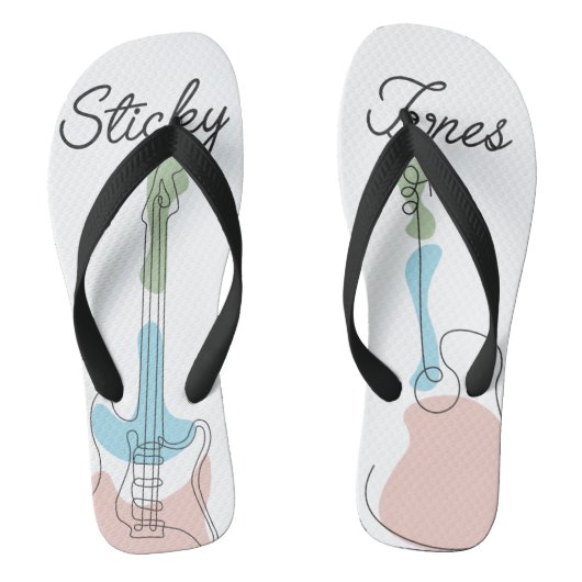 Sticky Tunes | Flip-Flops | "Let Music Speak" Teenslippers (Voetbed)