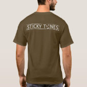 Sticky Tunes T-Shirt | Rock Style Edition (Achterkant)