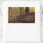Sticky visitekaartje Grimshaw Stapleton Park Rechthoekige Sticker (Tas)
