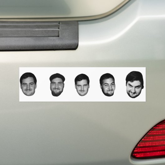 Sticky Zach's Bumpersticker (Op auto)