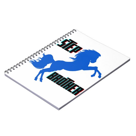 Stiefbroer Paardrijden Notitieboek (Linkerzijde)