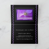 STIEFDACHTER & Nieuwe Echtgenoot Trouw Congratulat Kaart (Binnen)