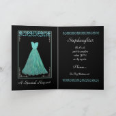 STIEFDOCHTER Be My Bridesmaid TURQUOISE BLUE Gown (Binnen)