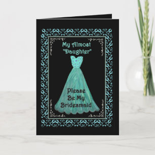 STIEFDOCHTER Be My Bridesmaid TURQUOISE BLUE Gown