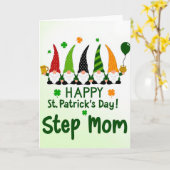 Stiefmoeder Gelukkige St. Patrick's Dag Kaart (Gele Bloem)