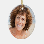 Stiefmoeder Stiefmoeder Definitie Foto Kerstmis Keramisch Ornament (Rechts)