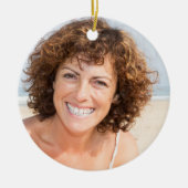 Stiefmoeder Stiefmoeder Definitie Foto Kerstmis Keramisch Ornament (Voorkant)