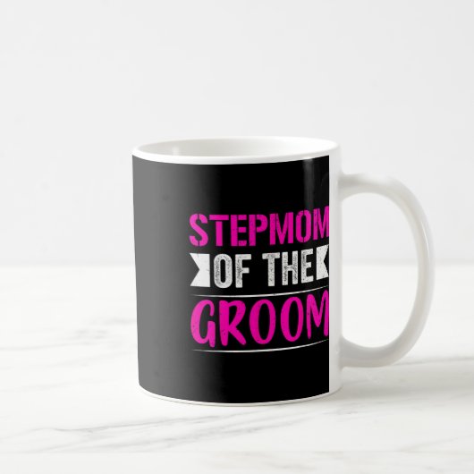 Stiefmoeder van de bruidegom cadeaus moeder bruid koffiemok (Rechts)