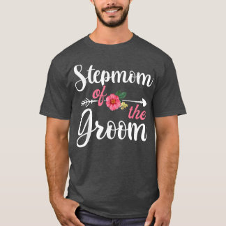 Stiefmoeder van de bruidegom voor vrouwen, vrijgez t-shirt