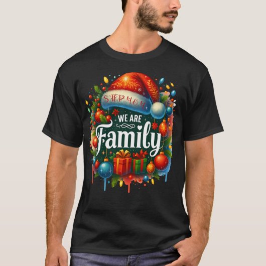 Stiefmoeder Wij Zijn Familie T-shirt (Voorkant)
