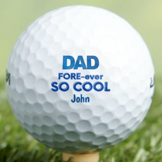 Stiefpapa FORE-ever Cool Vaderdag Cadeau Golfballen