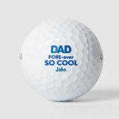 Stiefpapa FORE-ever Cool Vaderdag Cadeau Golfballen (Voorkant)