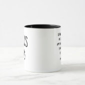Stiefvader Aangepaste Bericht Kind Naam Stiefvader Mok (Midden)