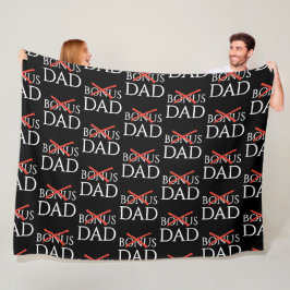 Stiefvader Adoptie BONUS VADER Vaderdag Fleece Deken