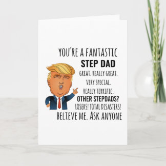 Stiefvader Beste Cadeau Kaart
