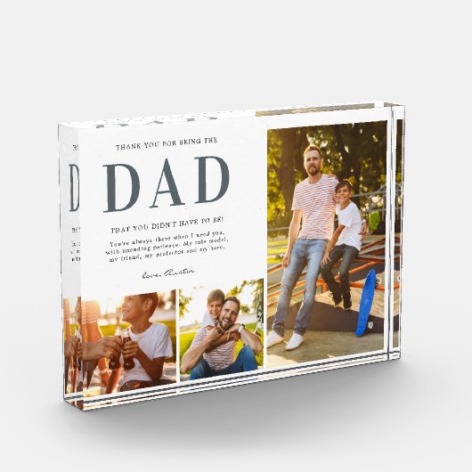 stiefvader citaat | Drie fotocollage Fotoblokken (Links)